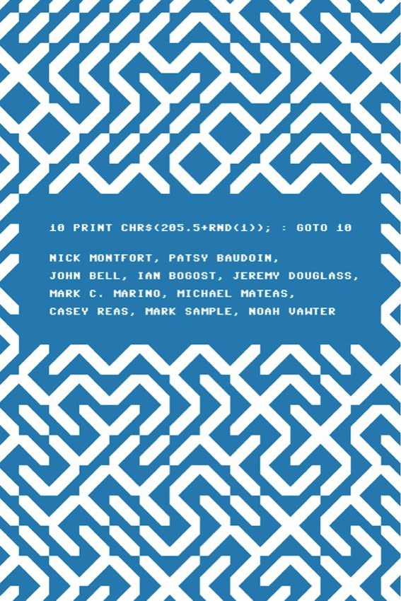 10 PRINT CHR$(205.5+RND(1)); : GOTO 10: publisher’s book image