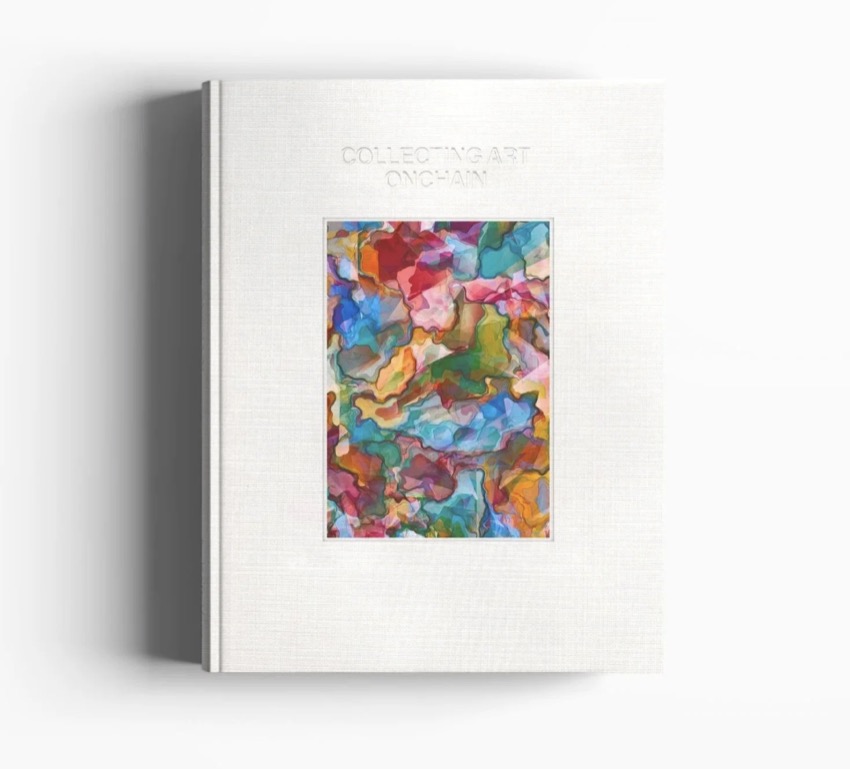 Collecting Art Onchain: publisher’s book image