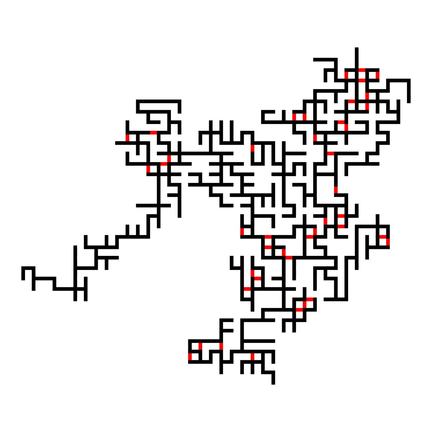 Invasion Percolation #0 by BarabásiLab