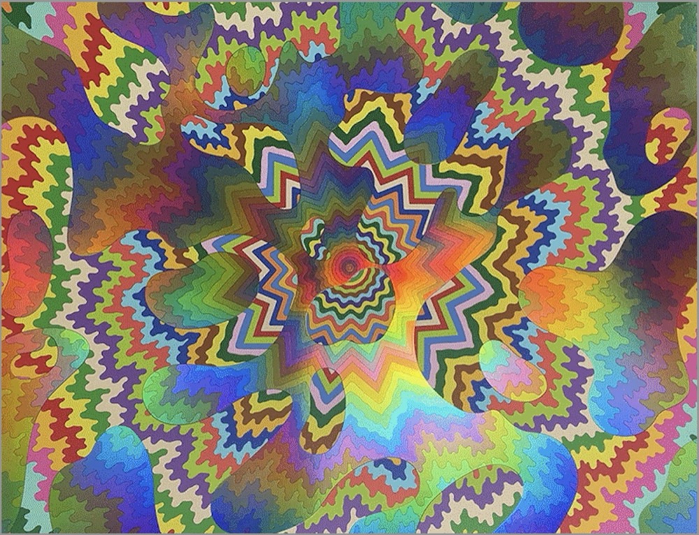 Holographic Refraction by Jen Stark, Spalter collection