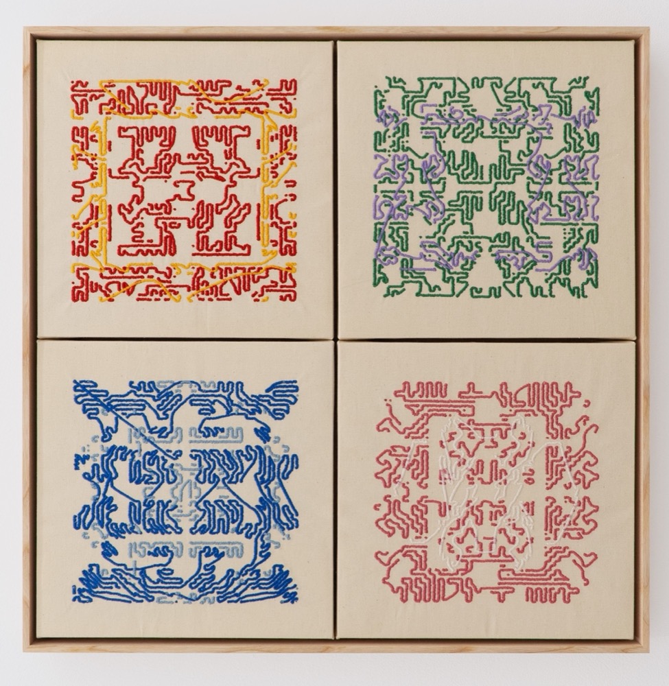Oefenstof 23, 24, 25, 26 by Anna Lucia, Spalter collection