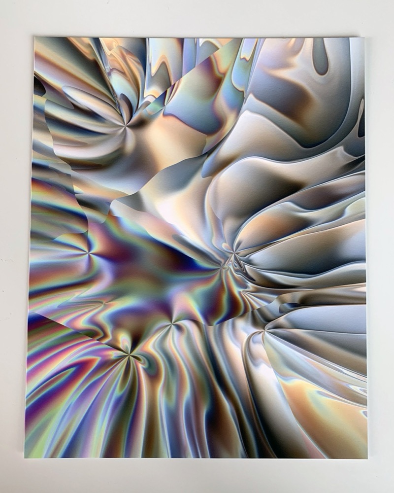 Marble Study #2 (from the Daily Sketches Series) by Zach Lieberman, Spalter collection