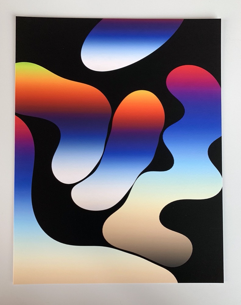 Blob Pack #5 (from the Daily Sketches Series) by Zach Lieberman, Spalter collection