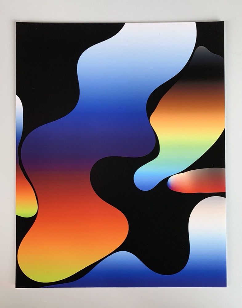 Blob Pack #4 (from the Daily Sketches Series) by Zach Lieberman, Spalter collection