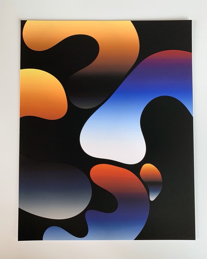 Blob Pack #3 (from the Daily Sketches Series) by Zach Lieberman, Spalter collection