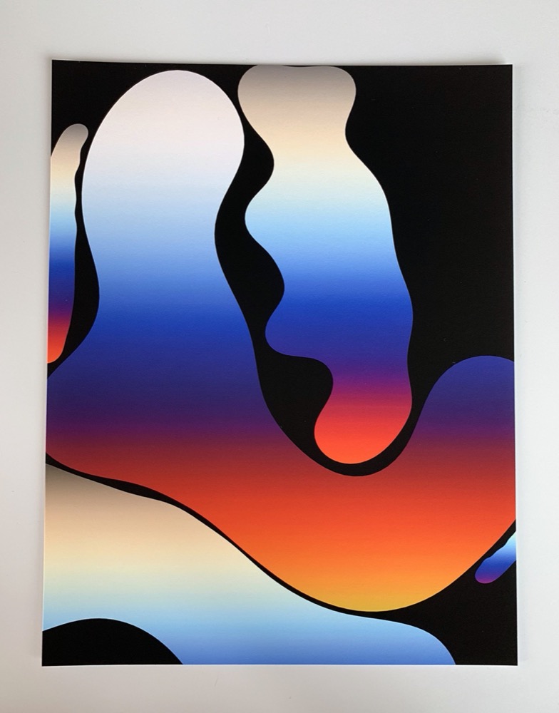Blob Pack #2 (from the Daily Sketches Series) by Zach Lieberman, Spalter collection