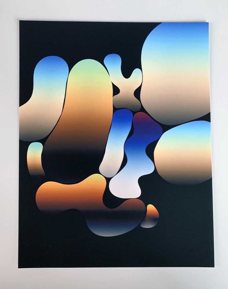 Blob Pack #1 (from the Daily Sketches Series) by Zach Lieberman, Spalter collection