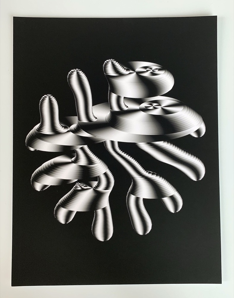 Blob Circle Study #2 (from the Daily Sketches Series) by Zach Lieberman, Spalter collection