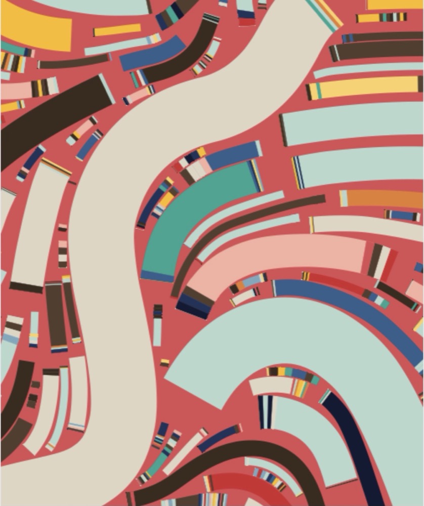 Fidenza #517 by Tyler Hobbs, Spalter collection