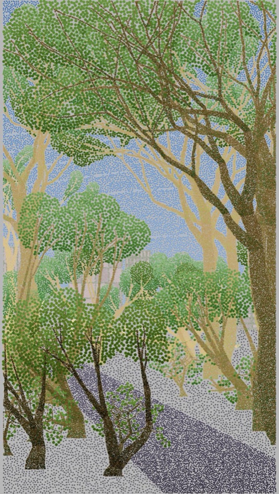 Bosque de Chapultepec #41 (Chapultepec Forest) by Daniel Calderon Arenas (DCA), Spalter collection