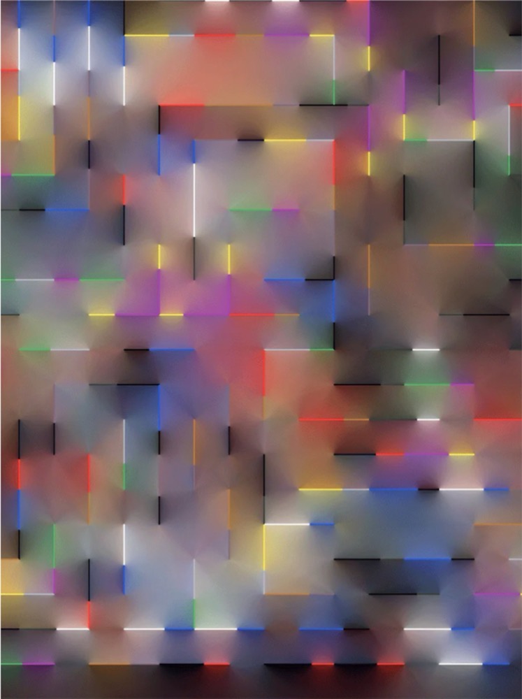 Light Study #6 by Zach Lieberman, Spalter collection